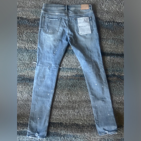Mens Purple Brand Jeans Size 34